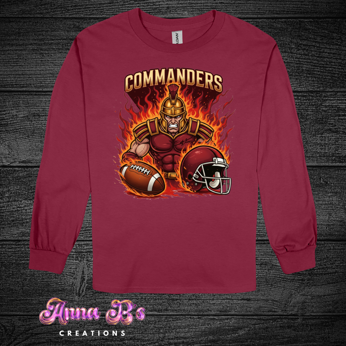 Washington Commanders Fiery